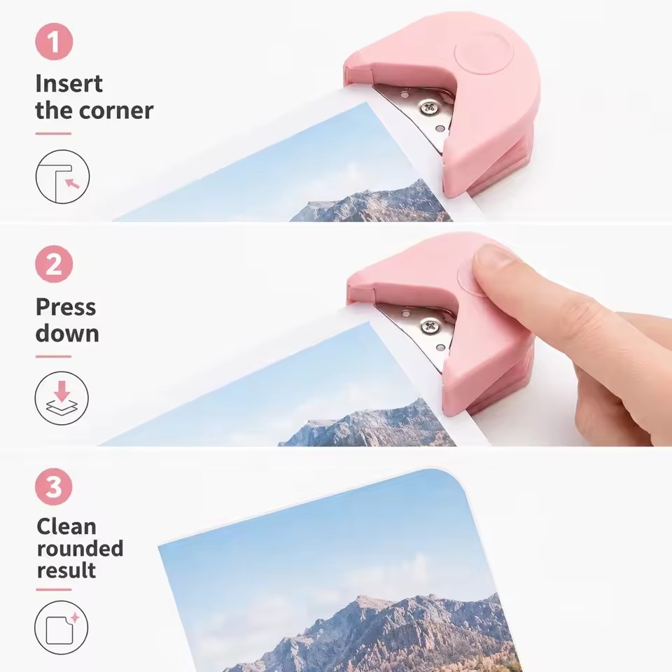 Printer Paper - Corner Rounder R4 Corner Punch Portable