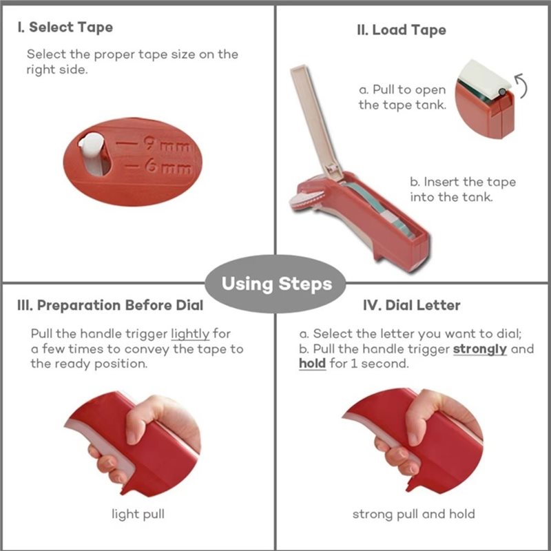 VEHO-DIY Manual Embossing Labe - Label Maker recension och pris