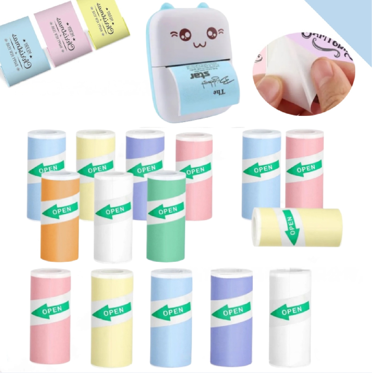 Mini Printer Thermal Paper Col - Thermal Printer recension och pris