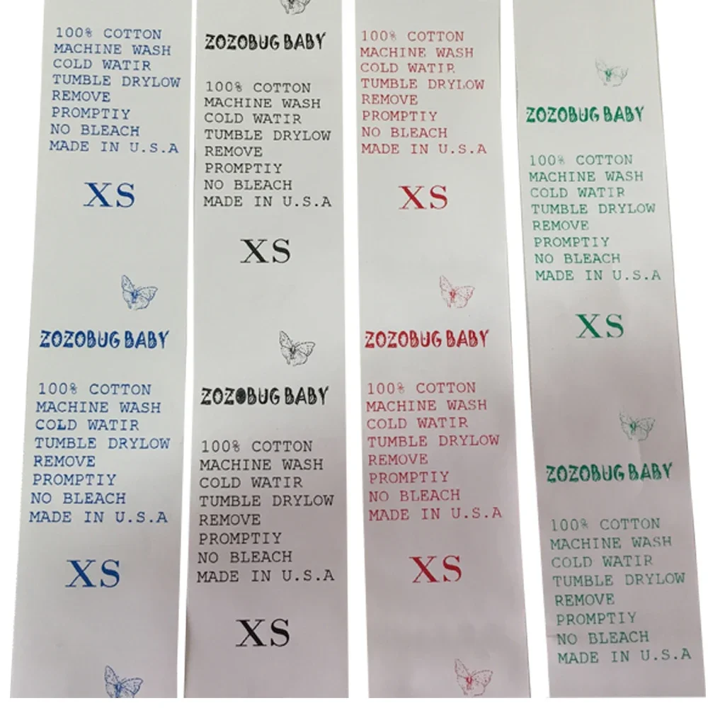 HSPOS Wash Care Label Satin Fa - Commercial Fabric Printing Machine recension och pris