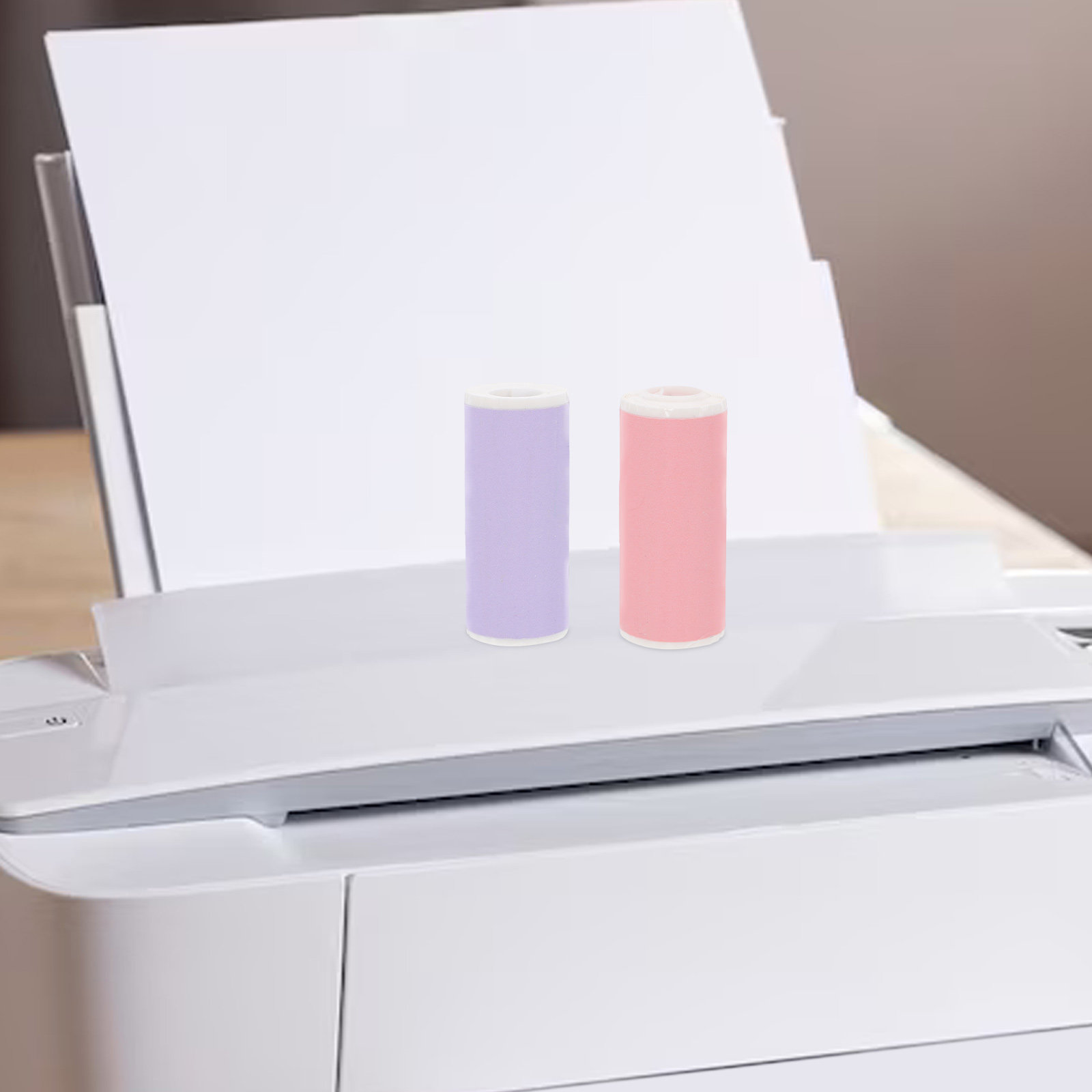 8 Rolls Color Thermal Printer  - Label Printer recension och pris