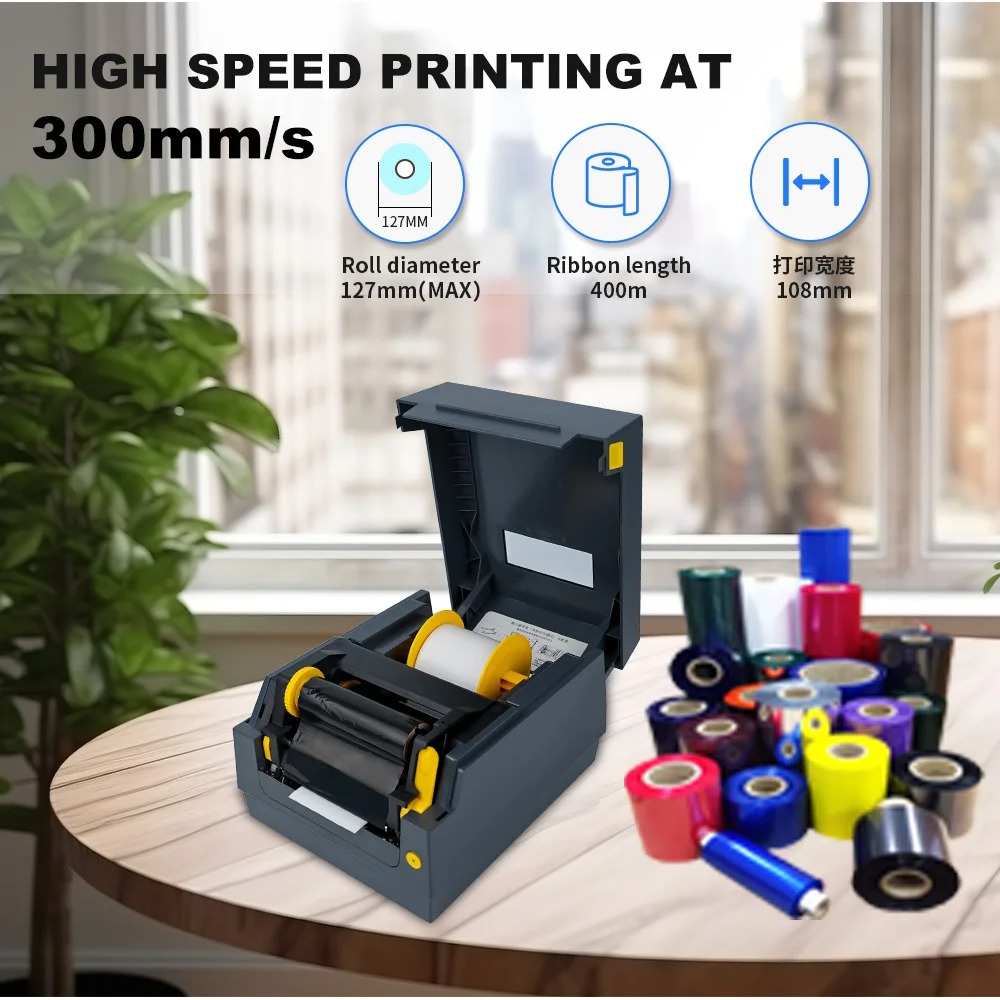 AT241 Satin Ribbon Printer Fab - Commercial Fabric Printing Machine recension och pris