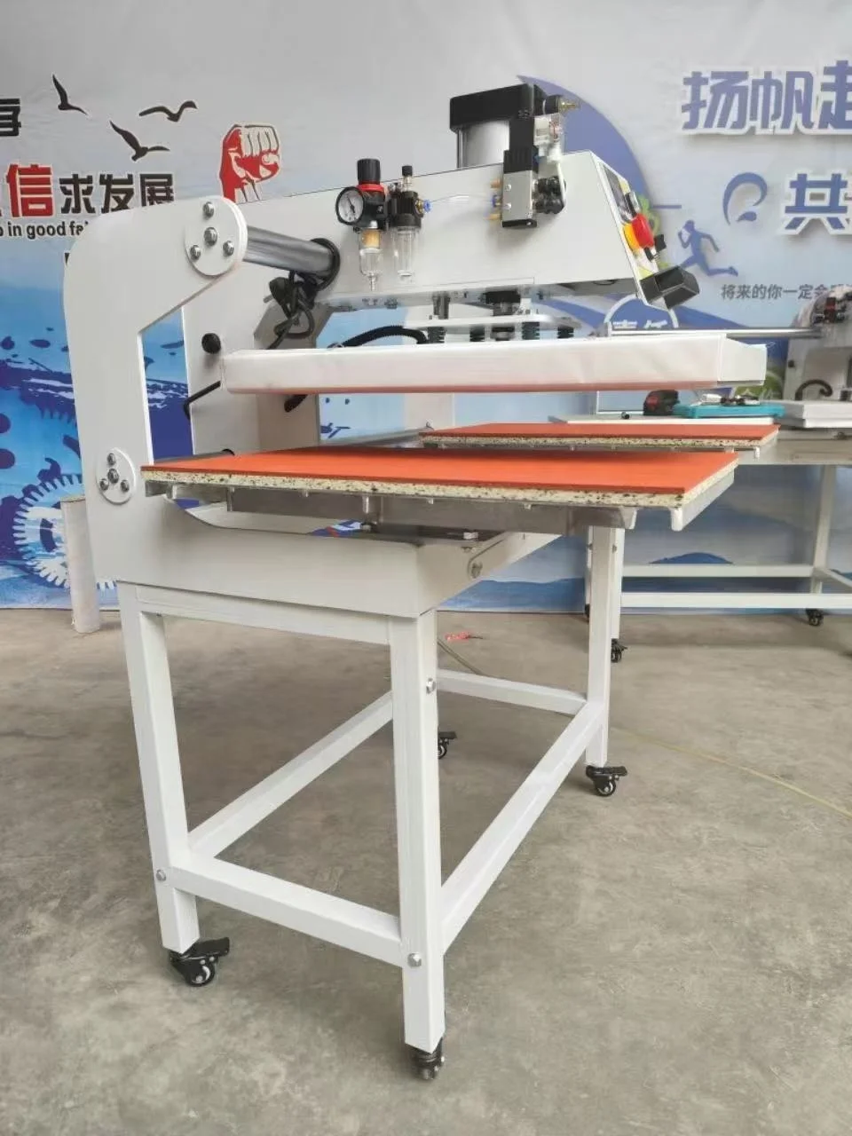 40*60cm Dual Beds Sublimation  - Commercial Fabric Printing Machine recension och pris