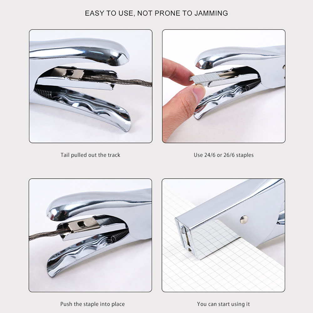 Metal Handheld Stapler, Hand-H - Stapler Heavy Duty recension och pris