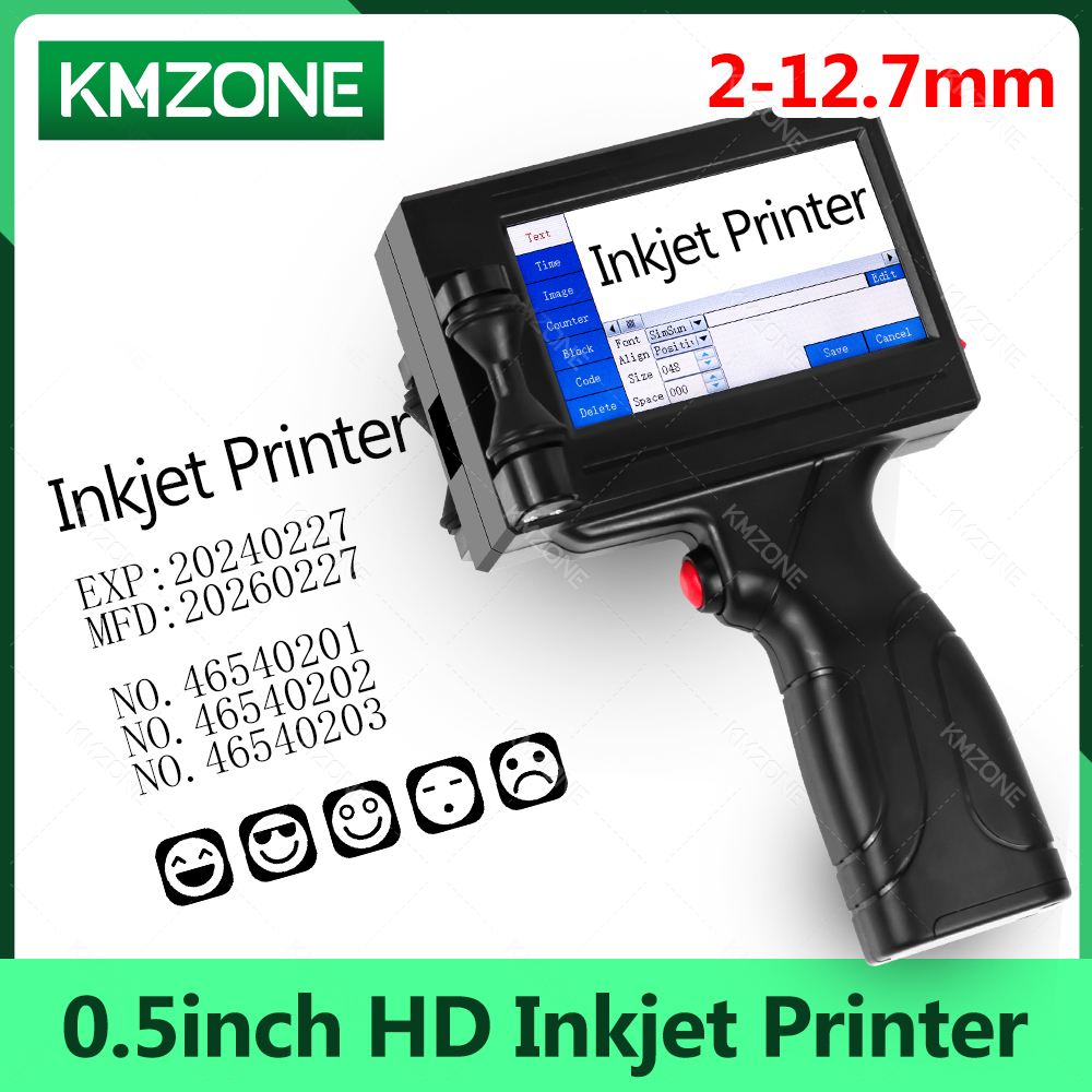 12.7mm Portable Inkjet Printer - Commercial Book Printing Machines recension och pris