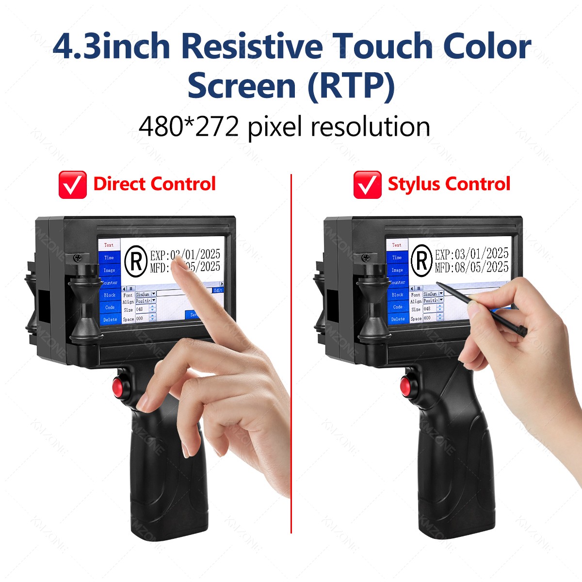 12.7mm Portable Inkjet Printer - Commercial Book Printing Machines recension och pris