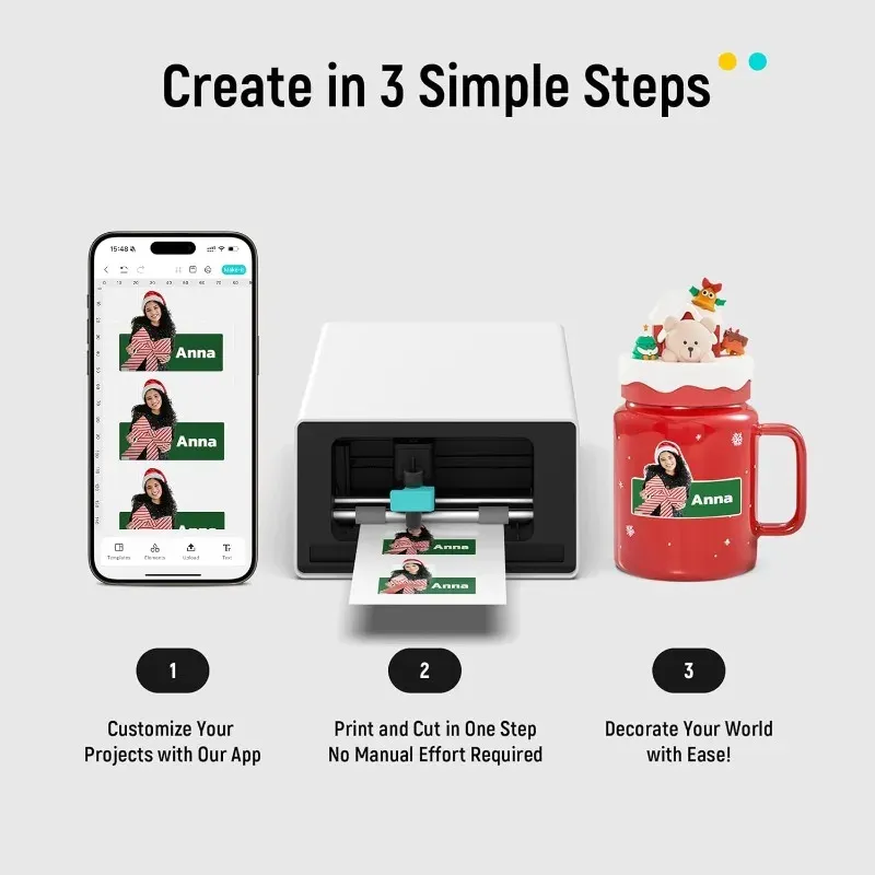 PixCut S1 All in One Sticker M - Photo Printer recension och pris