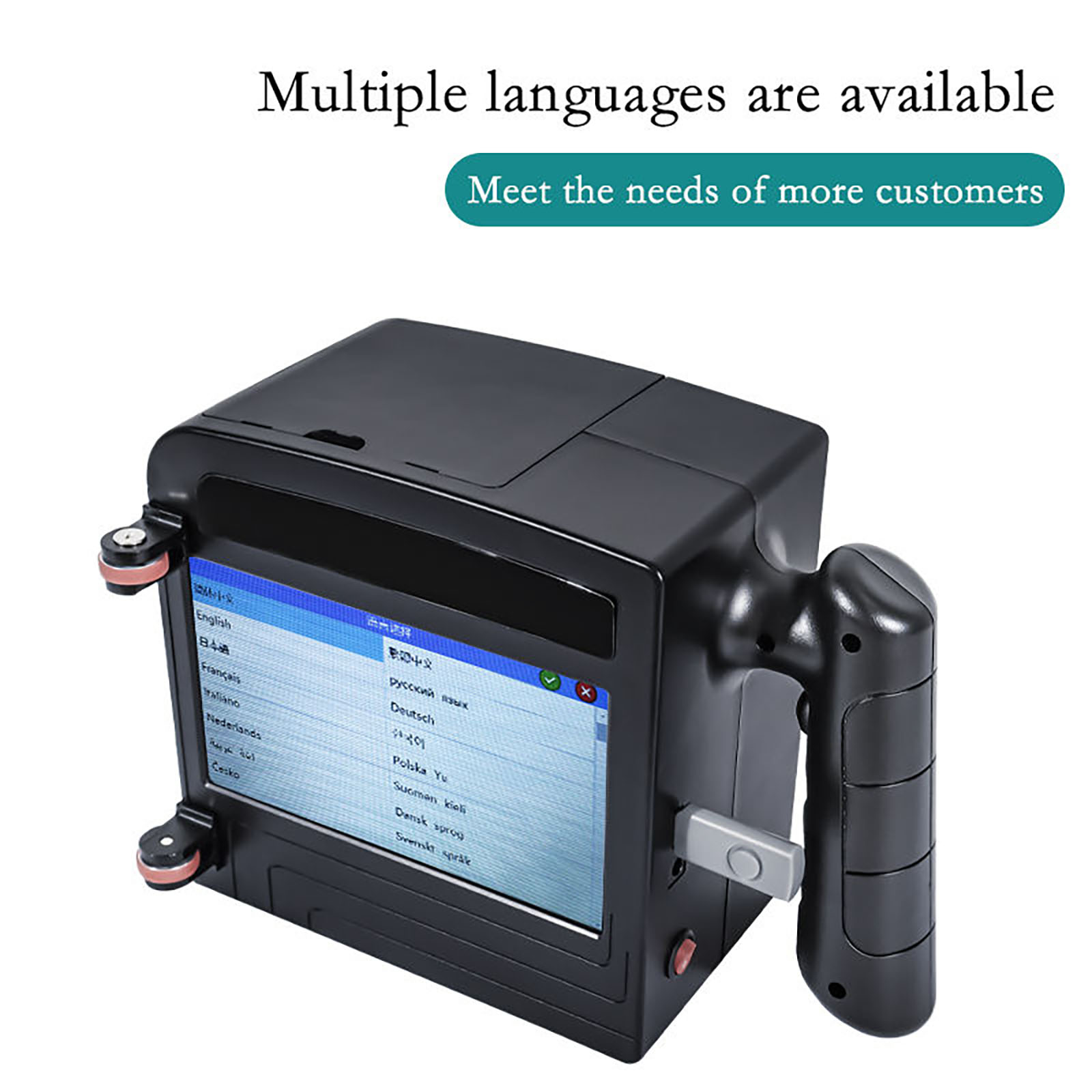 ZM-C100 10CM Portable Handheld - Barcode Printer recension och pris