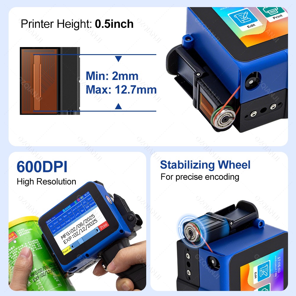 12.7mm Label Inkjet Printer Ha - Label Maker recension och pris