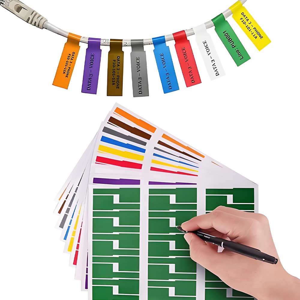 Waterproof Cable Labels Tags C - Label Maker recension och pris