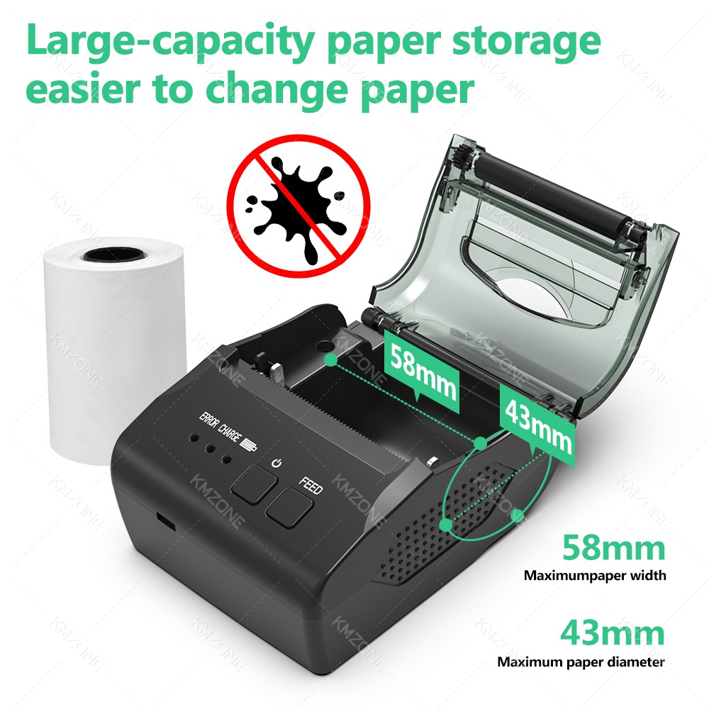 POS Receipt Mobile Mini Printe - Commercial Book Printing Machines recension och pris