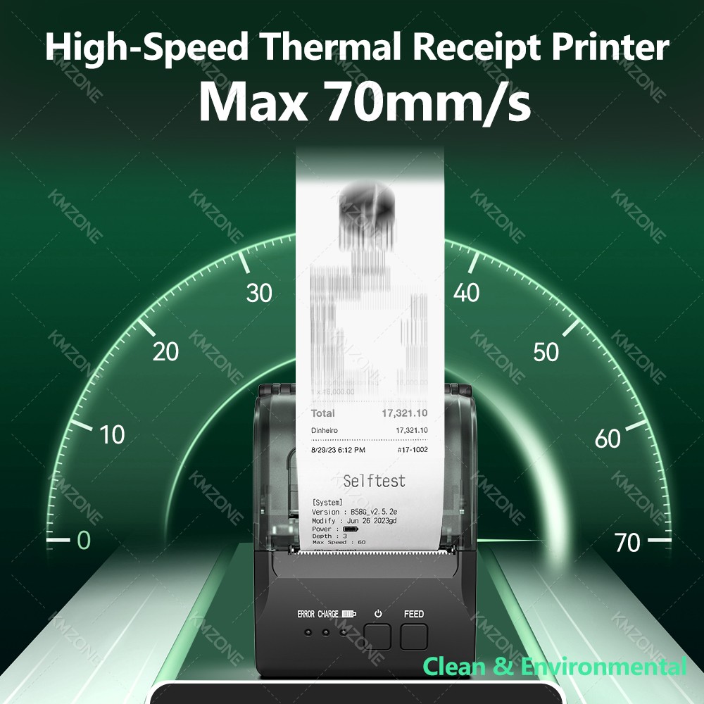 POS Receipt Mobile Mini Printe - Commercial Book Printing Machines recension och pris