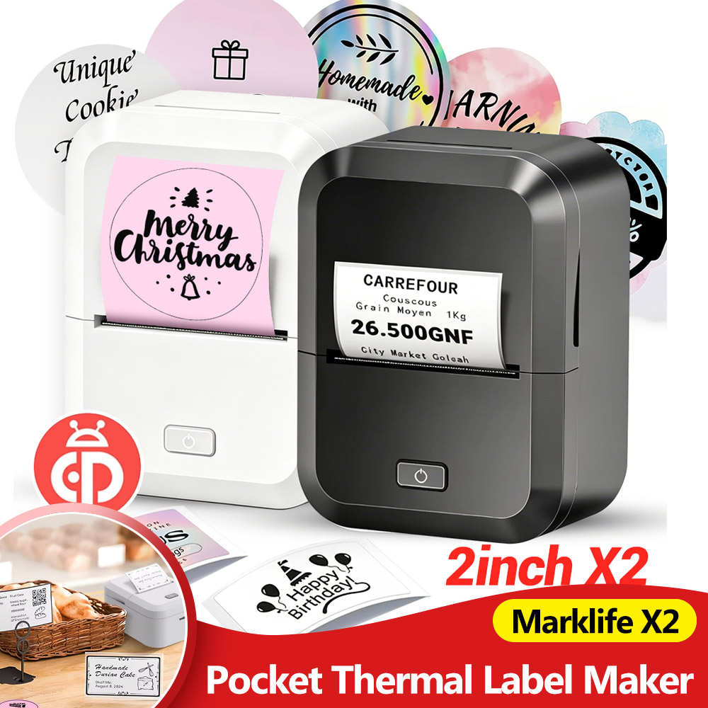 Marklife X2 Portable Thermal P - Commercial Book Printing Machines recension och pris