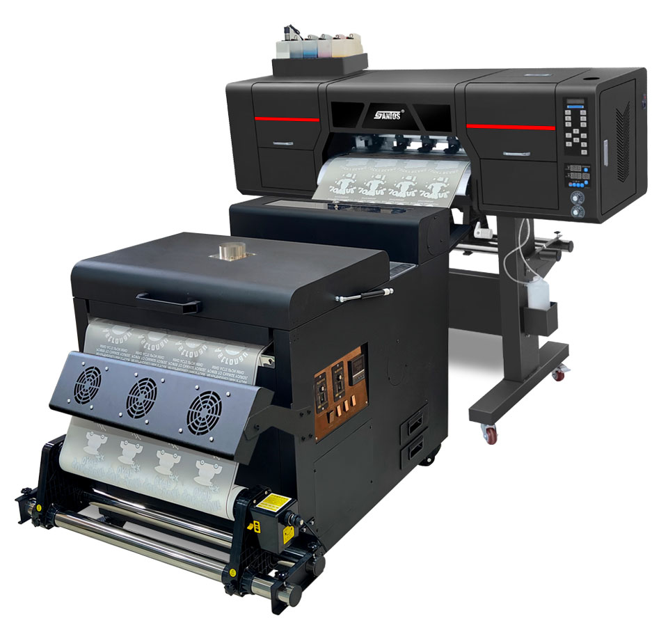 60cm 2heads Xp600/I3200 Dtf Pr - Commercial Fabric Printing Machine recension och pris