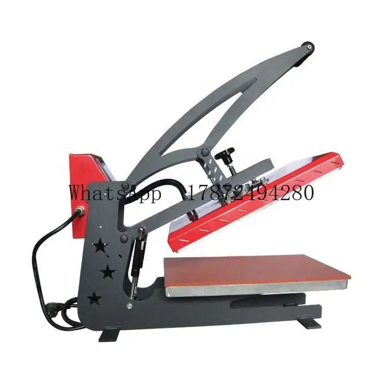 Manual High Pressure Heat Pres - Commercial Fabric Printing Machine recension och pris