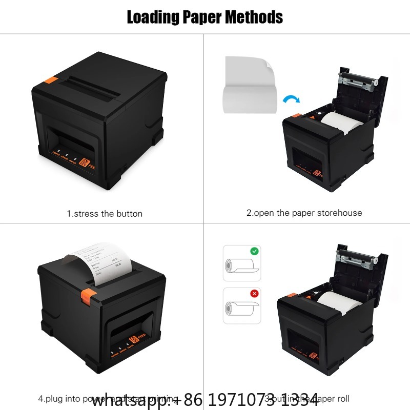 【POS-8360】80mm USB+LAN Receipt - Receipt Printer recension och pris