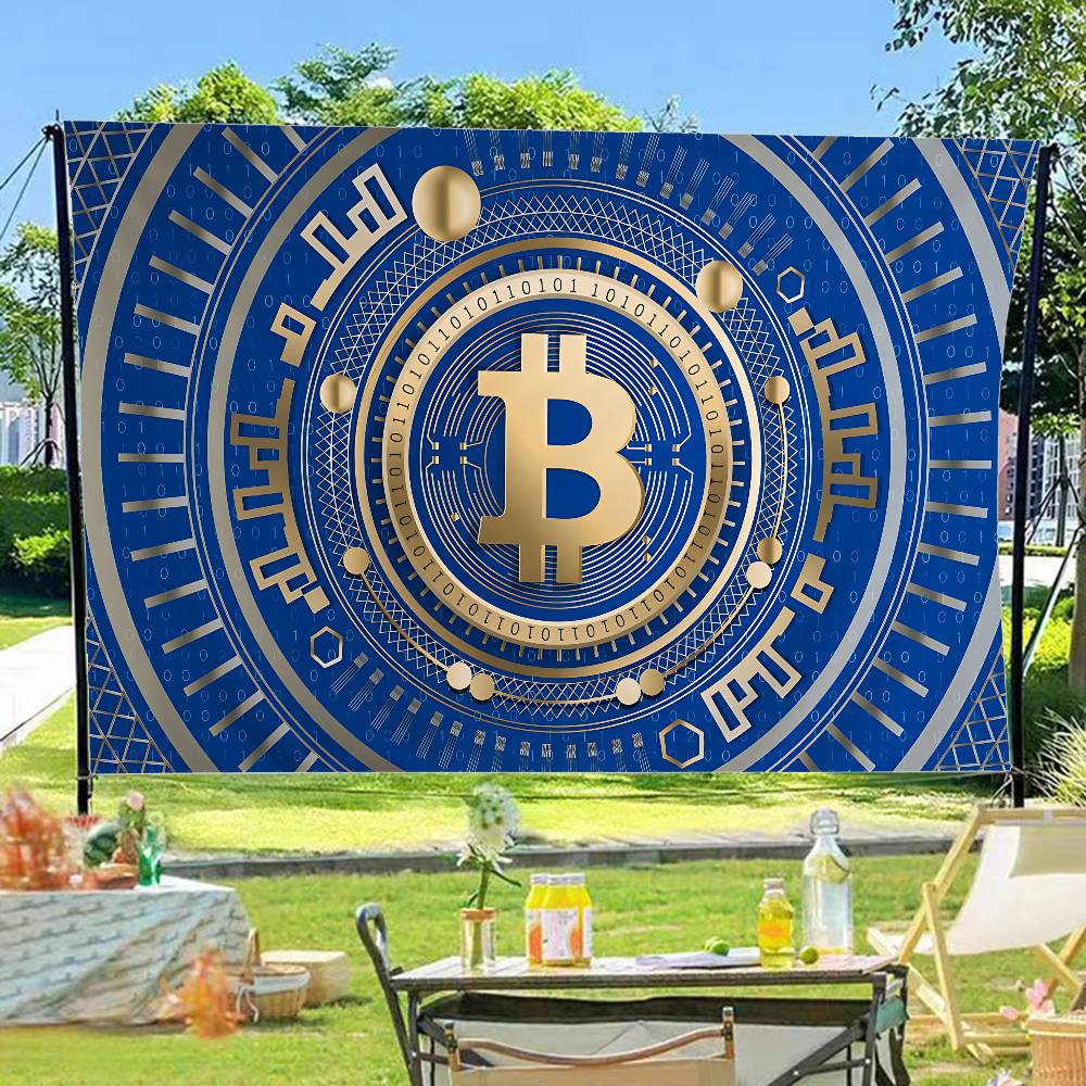 Popular Logo Bitcoin Advanced  - Commercial Printing Company recension och pris