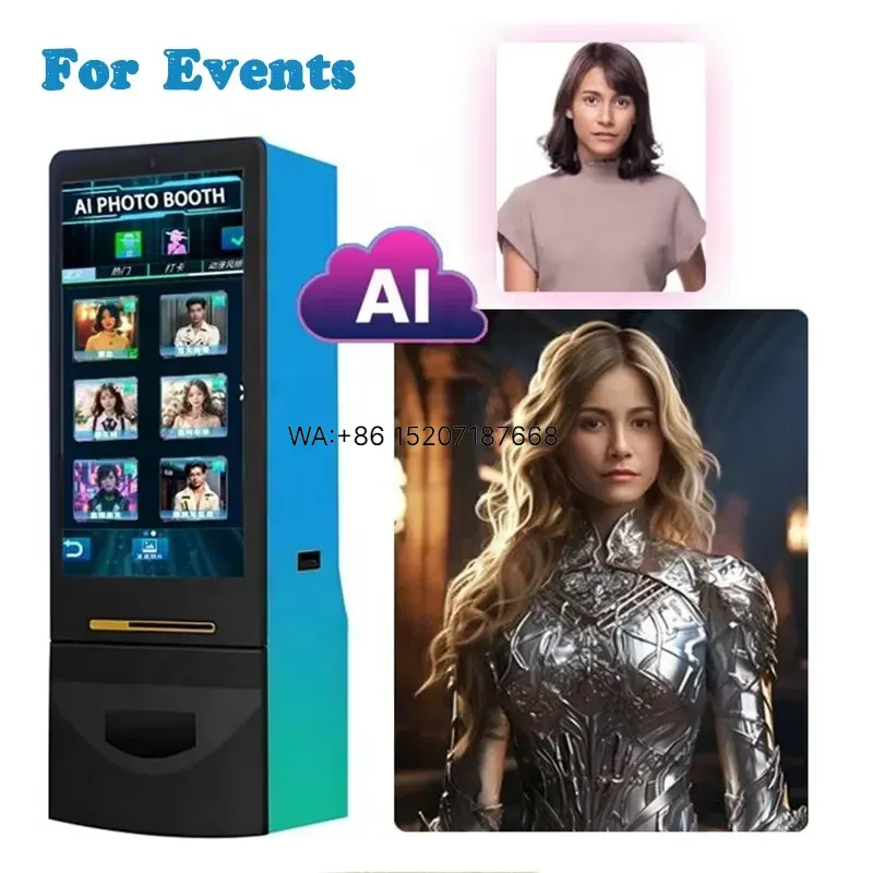 Wmwmnu AI Photo Booth Art Gene - Photo Printer recension och pris