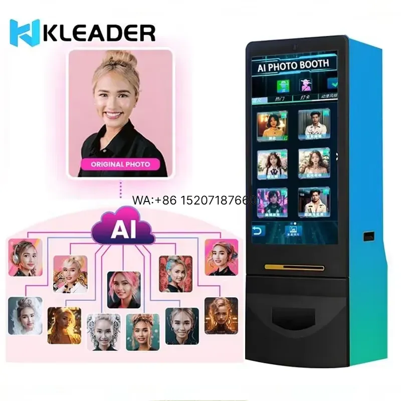 Wmwmnu AI Photo Booth Art Gene - Photo Printer recension och pris