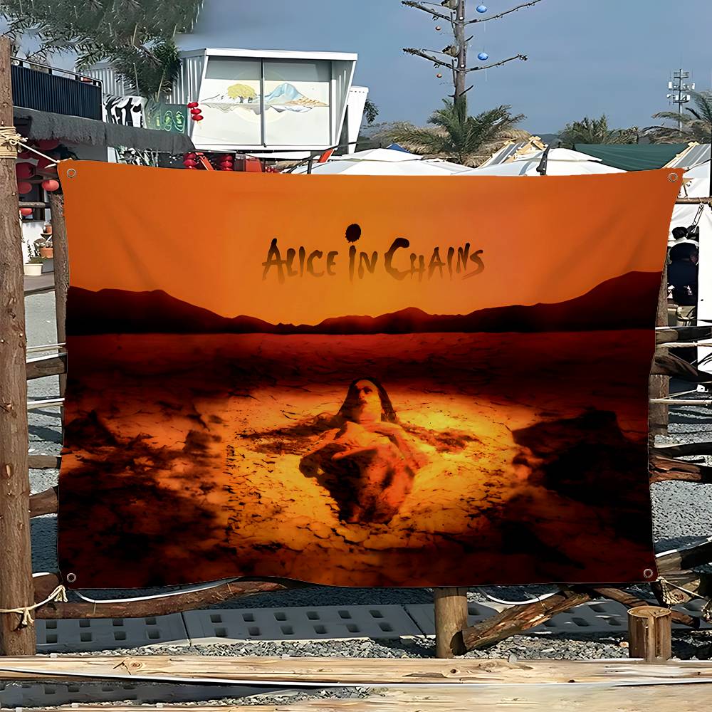 rock Vintage Band A-Alice In C - Commercial Printing Company recension och pris
